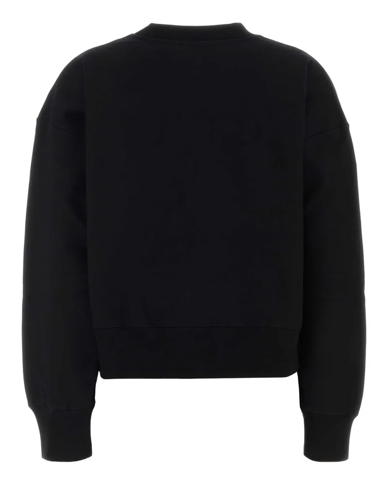 Gucci Women's Black Cotton Sweatshirt Blackmix Fabric Felpe Black