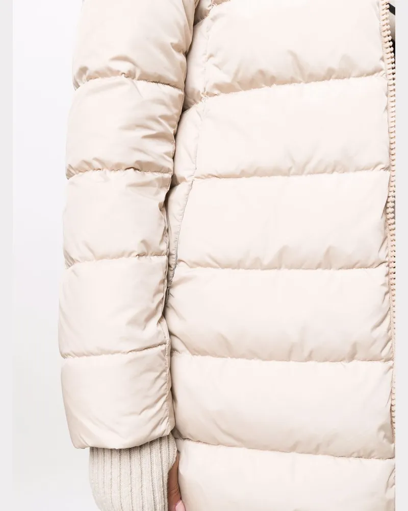 Herno Padded Down Down Jacket — Cream Cream