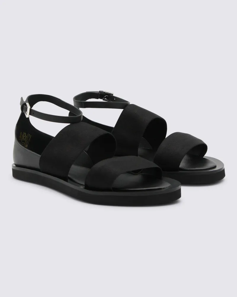 Max Mara Women's Sandals Nero _vi Co Gomma Pl Black