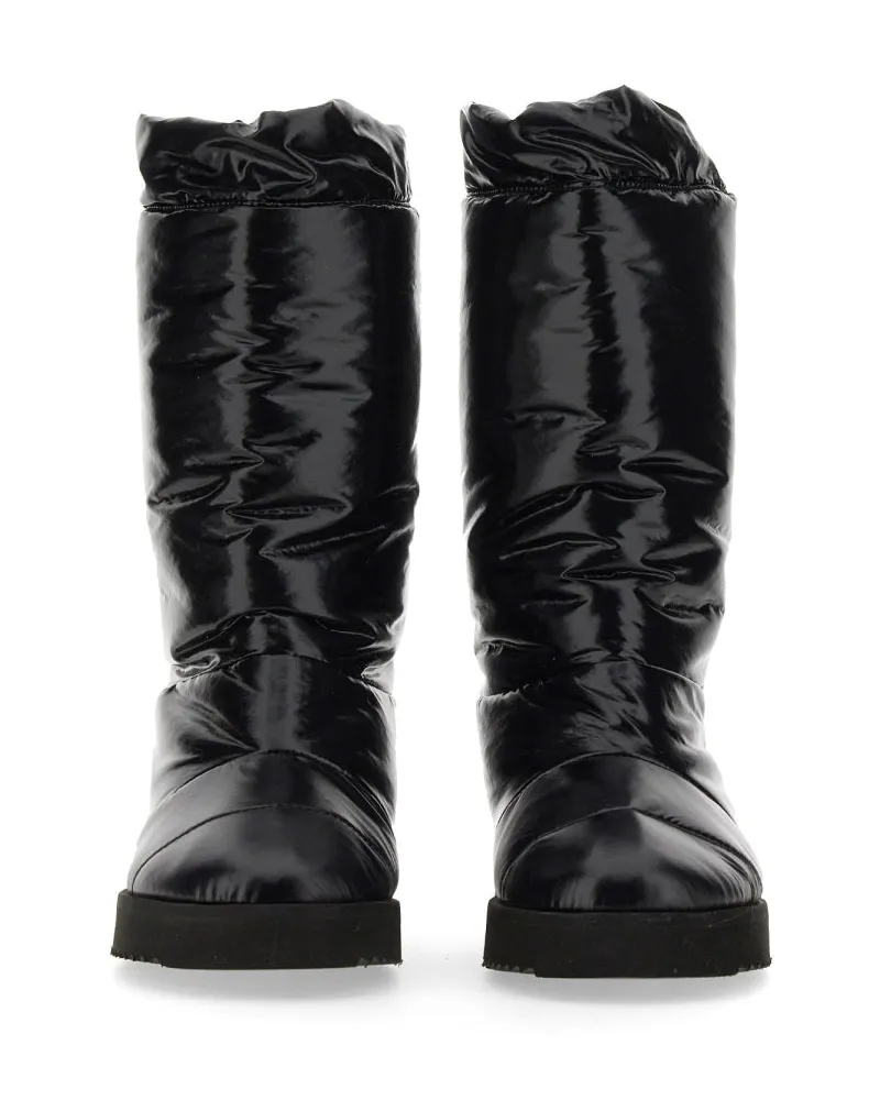 Gia Borghini Nylon Ski Boots — Black Black