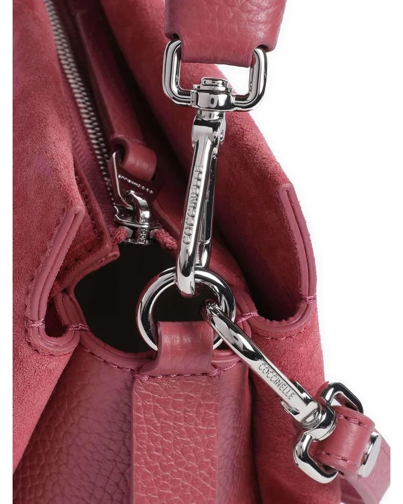 Coccinelle Women's Shoulder Bag Rosewood Cow Leather - Shoulder-Bags Rose
