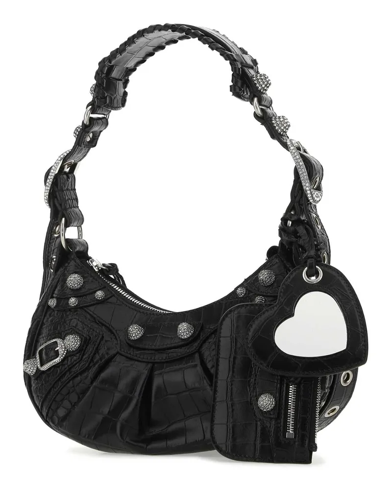 Balenciaga Le Cagole XS Shoulder Bag — Black Black
