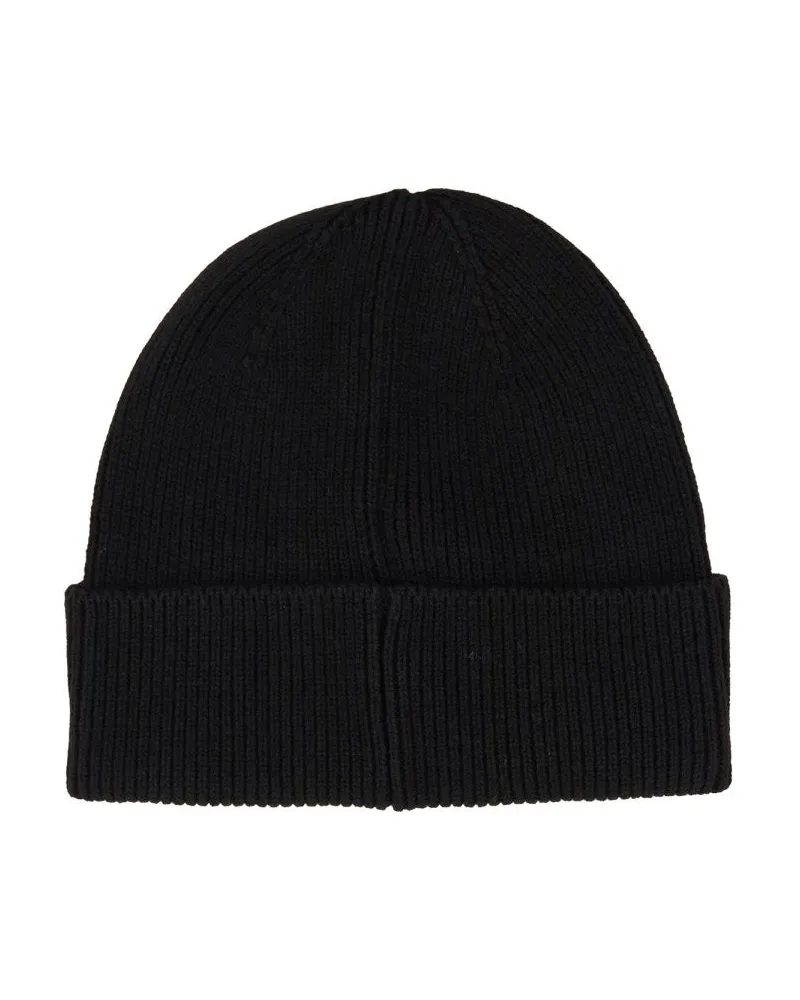 Diesel A04092_0DAOB9XX Wool Blend Beanie — Black Black