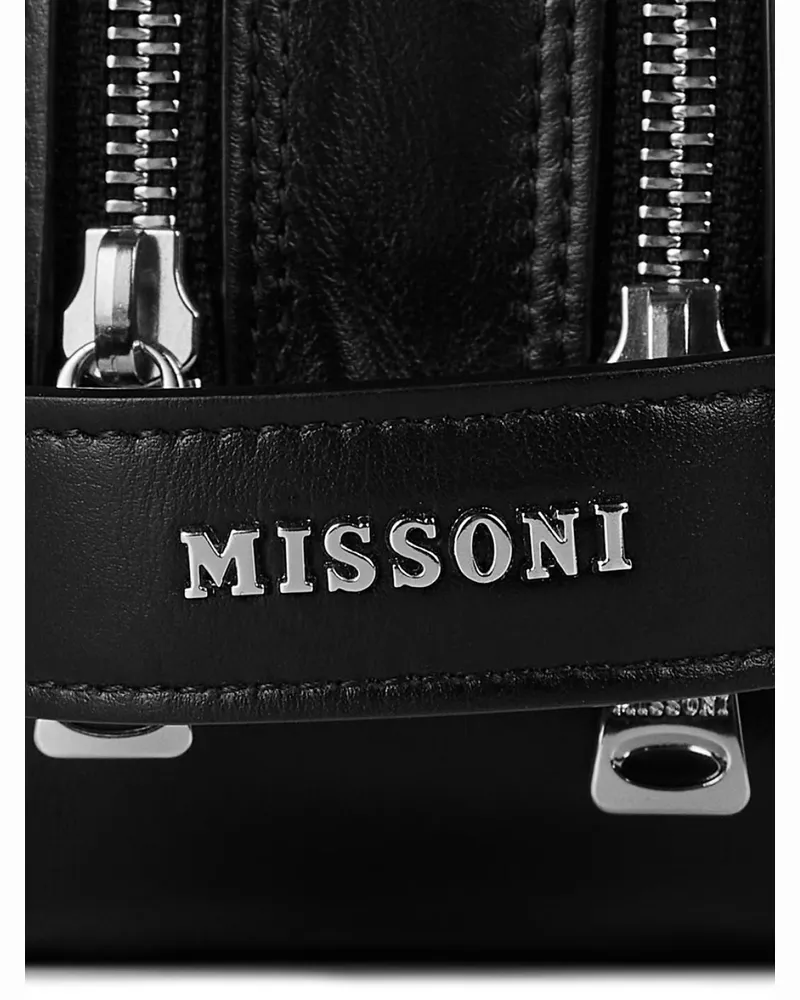 Missoni Women's Logo Clutch Bag Black Black