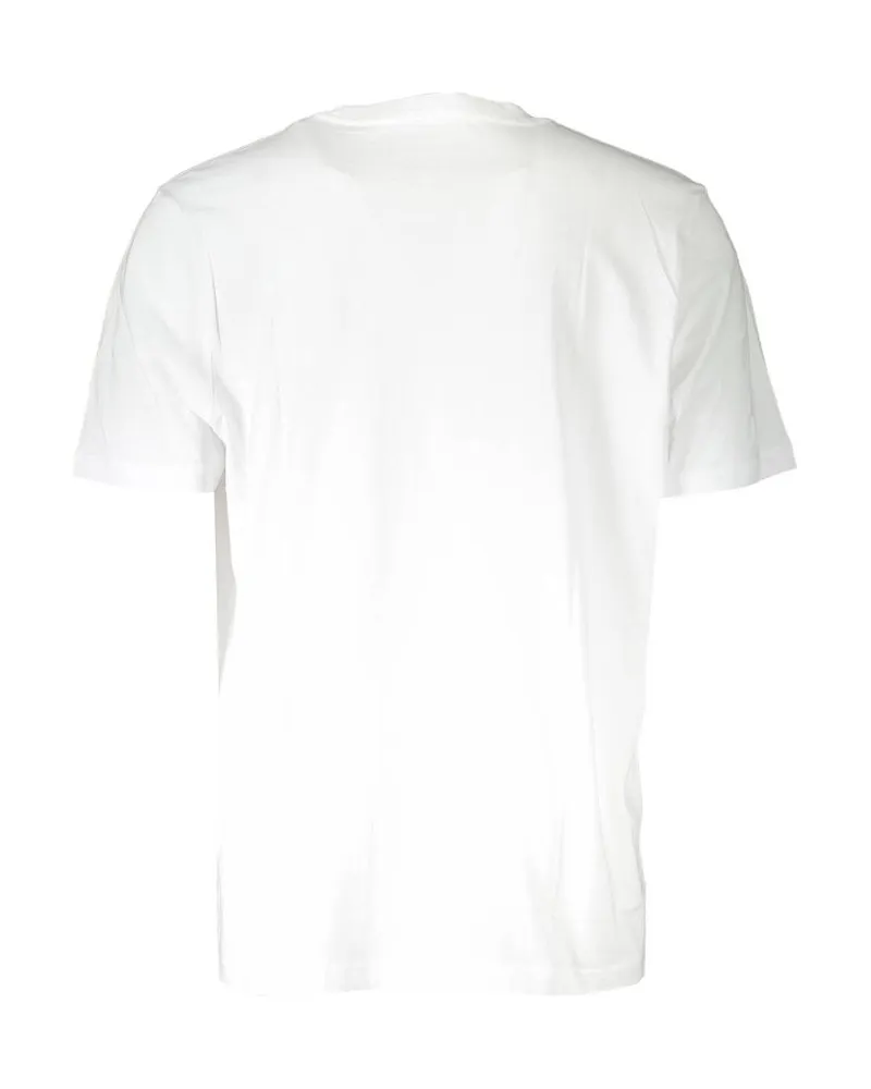 Diesel Logo-Print Cotton T-Shirt — White White