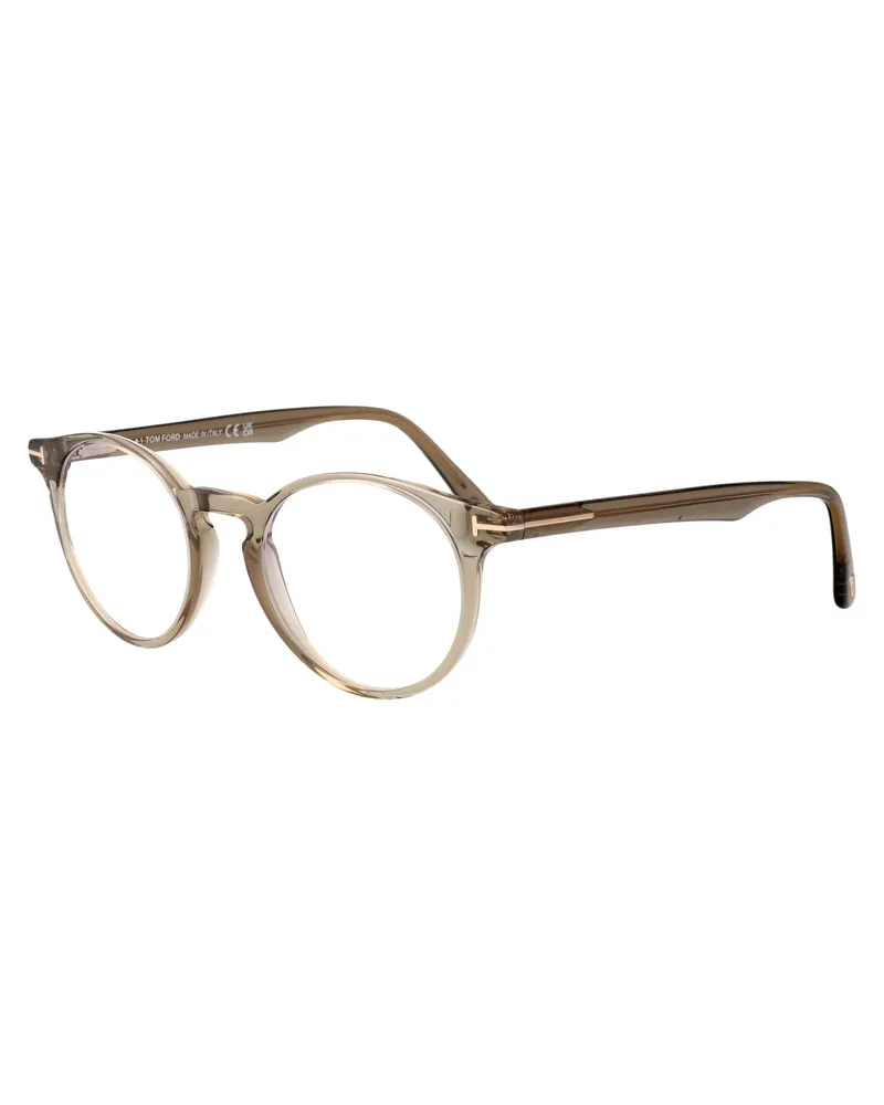 Tom Ford Unisex Sunglasses Ft5557-B Brown Acetate Glasses & Frames Brown