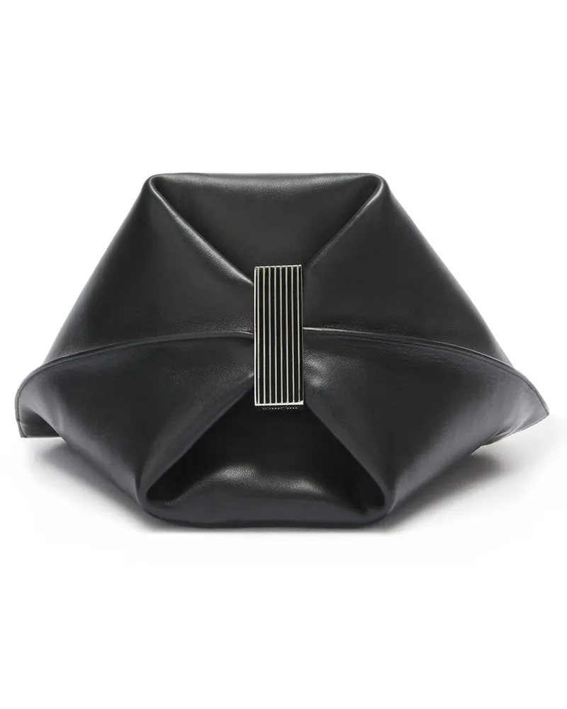 ATTICO Scoop Shoulder Bag — Black Black