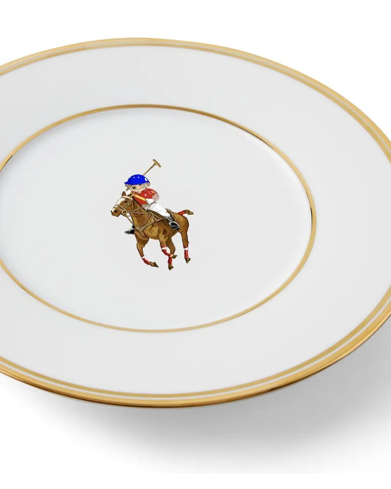 Ralph Lauren Unisex Tableware Set Polo Bear White Decorative Accessories Homeware White