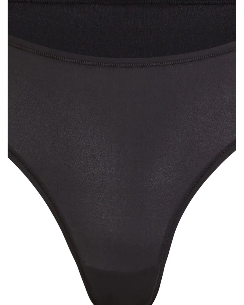 032c Thong Briefs — Black Black