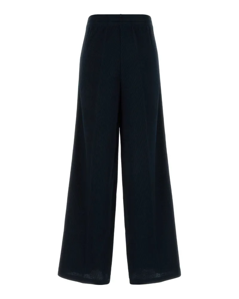 Gucci Women Navy Blue Jersey Joggers Bluejapan Exterior: Polyester Cotton Pantaloni Trousers Navy