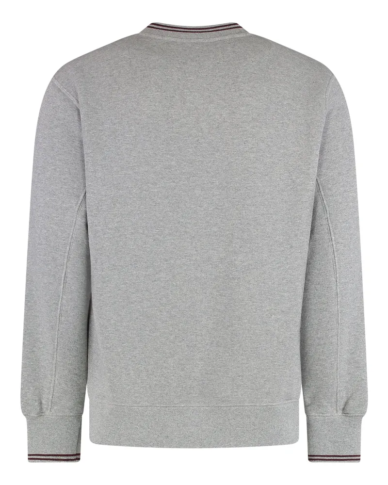 AUTRY Men's Cotton Sweatshirt Grey Sweatshirts Sweater Gray