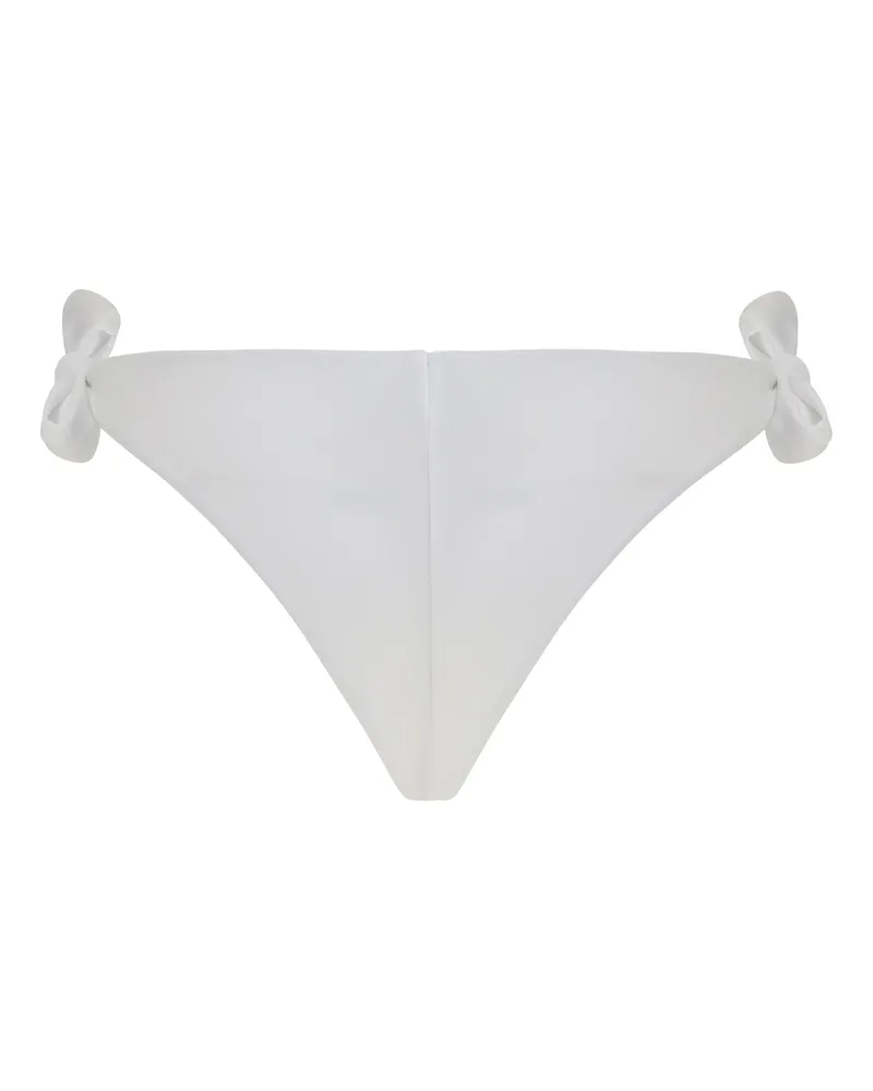 Brunello Cucinelli Women's Technical Jersey Bikini Bottoms Bianco Polyamide; Elastane Swimwear Sea Clothing White