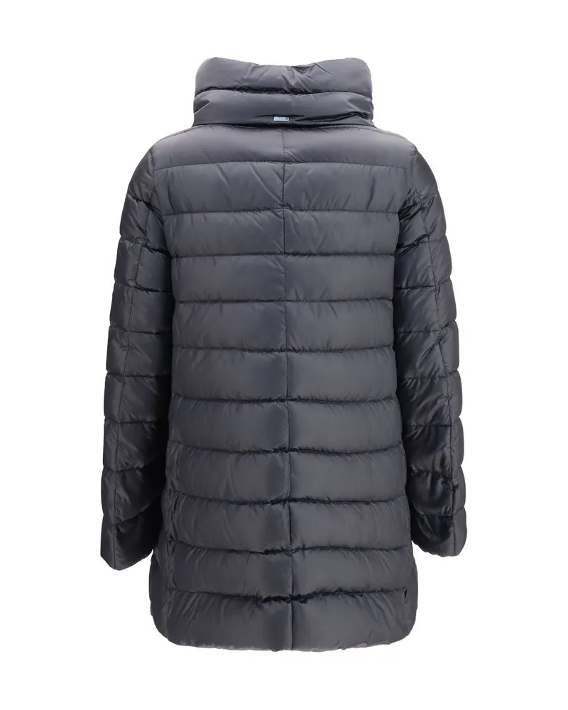 Herno Amelia Down Jacket — Black Black