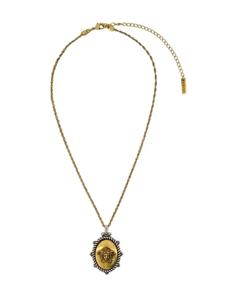 Versace Unisex Necklace Metal Gold Jewelry-Watches Necklaces Gold