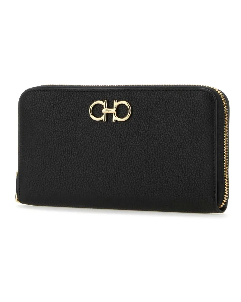Ferragamo 220405758661 Nero Portafogli Wallet Black