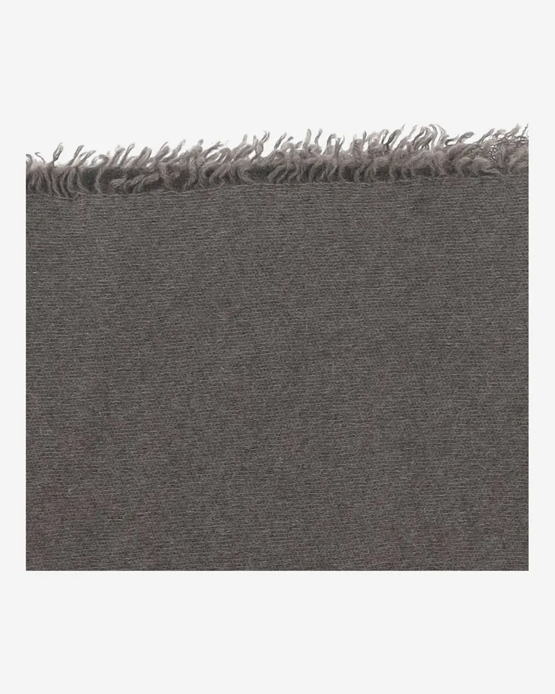 Faliero Sarti Men's Grey Cashmere Scarf Scarfs Gray