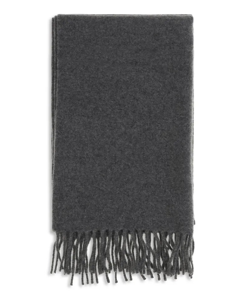 Brunello Cucinelli 100% Cashmere Scarf — Gray Gray