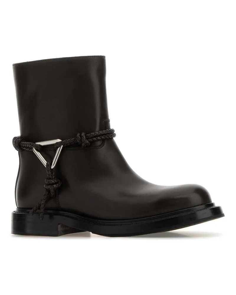 Bottega Veneta James Ankle Boot — Brown Brown