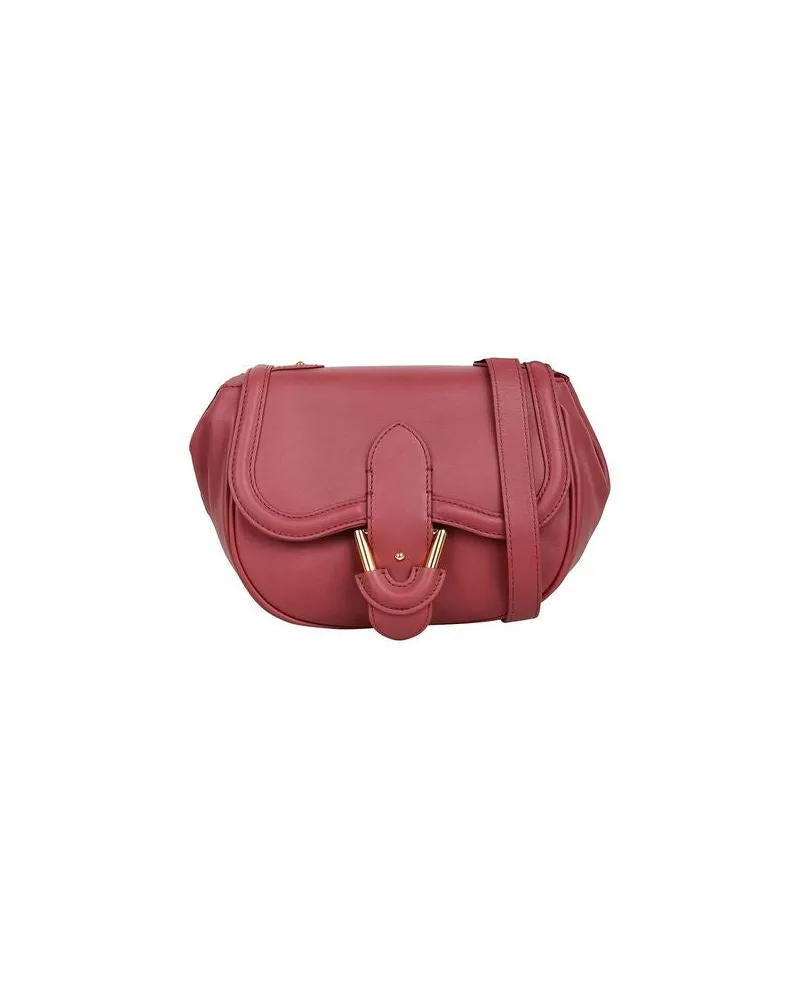 Coccinelle Women's Crossbody Bag Brandy Cow Leather Crossbody-bags Red