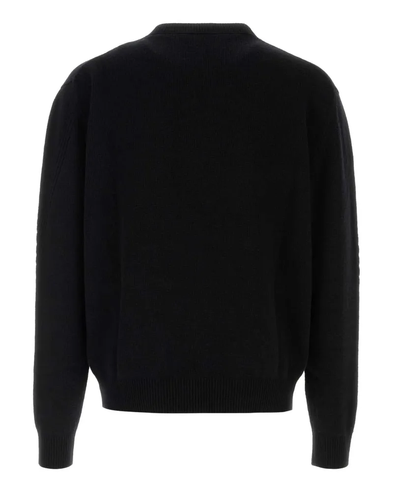 Givenchy Black Exterior: Wool Cashmere Felpe Sweater Black