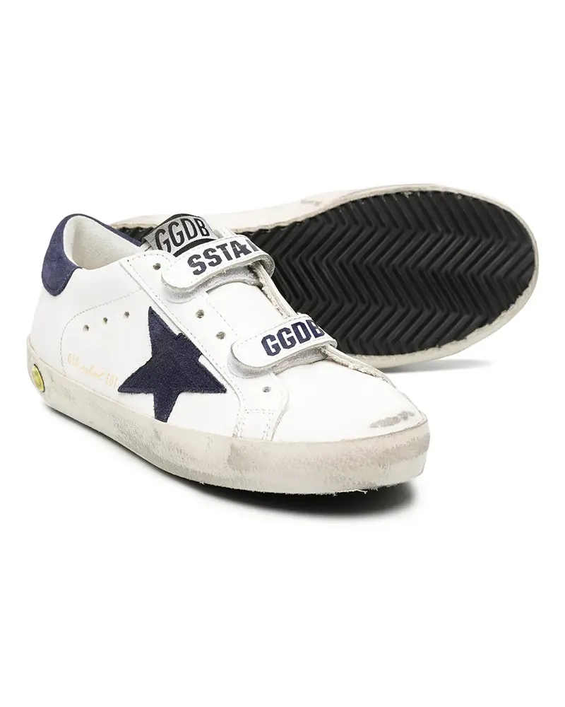 Golden Goose Old School Low-Top Sneakers Aw26 Ch White