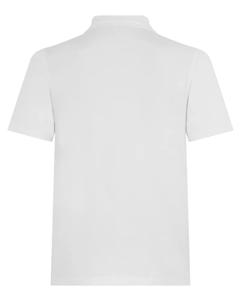 K-Way Men's Polo Shirt Cotton White T-shirts And Polos White