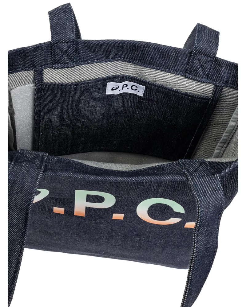 A.P.C. Tote Bag — Blue Blue