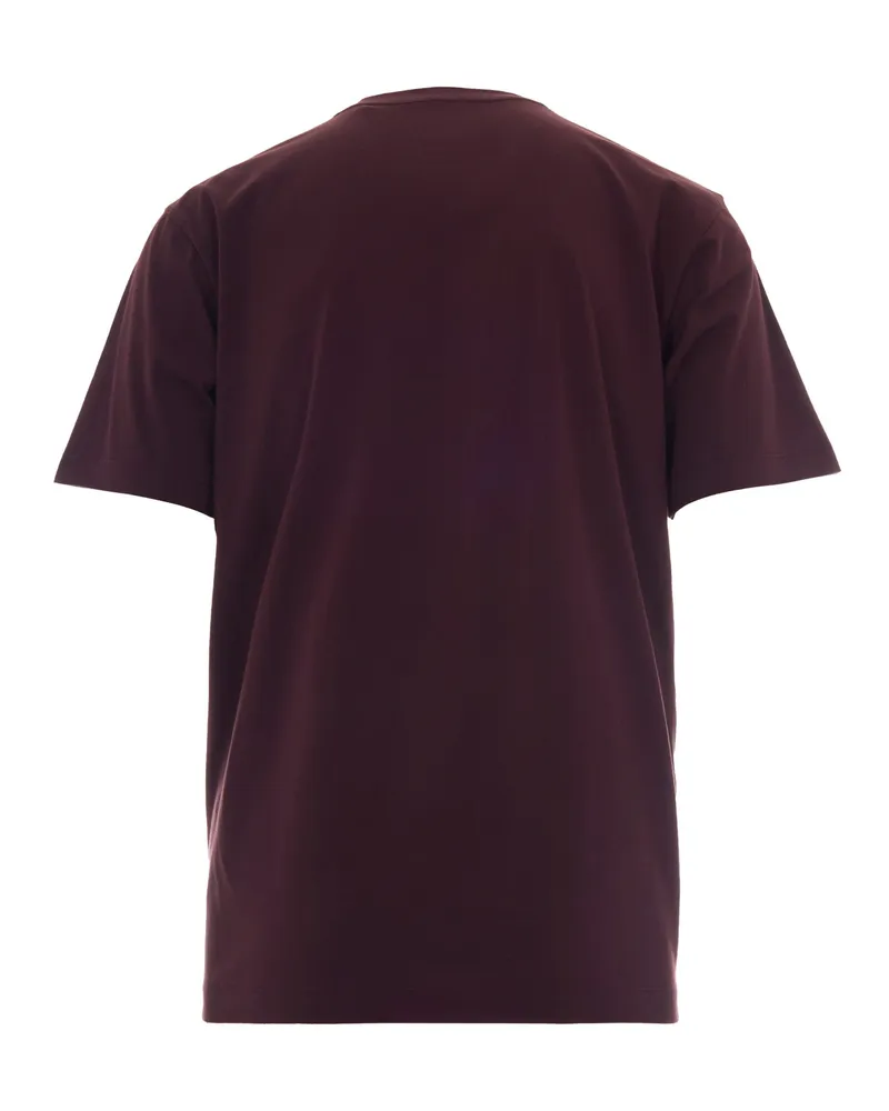adidas Cotton Crew Neck T-Shirt — Red Red