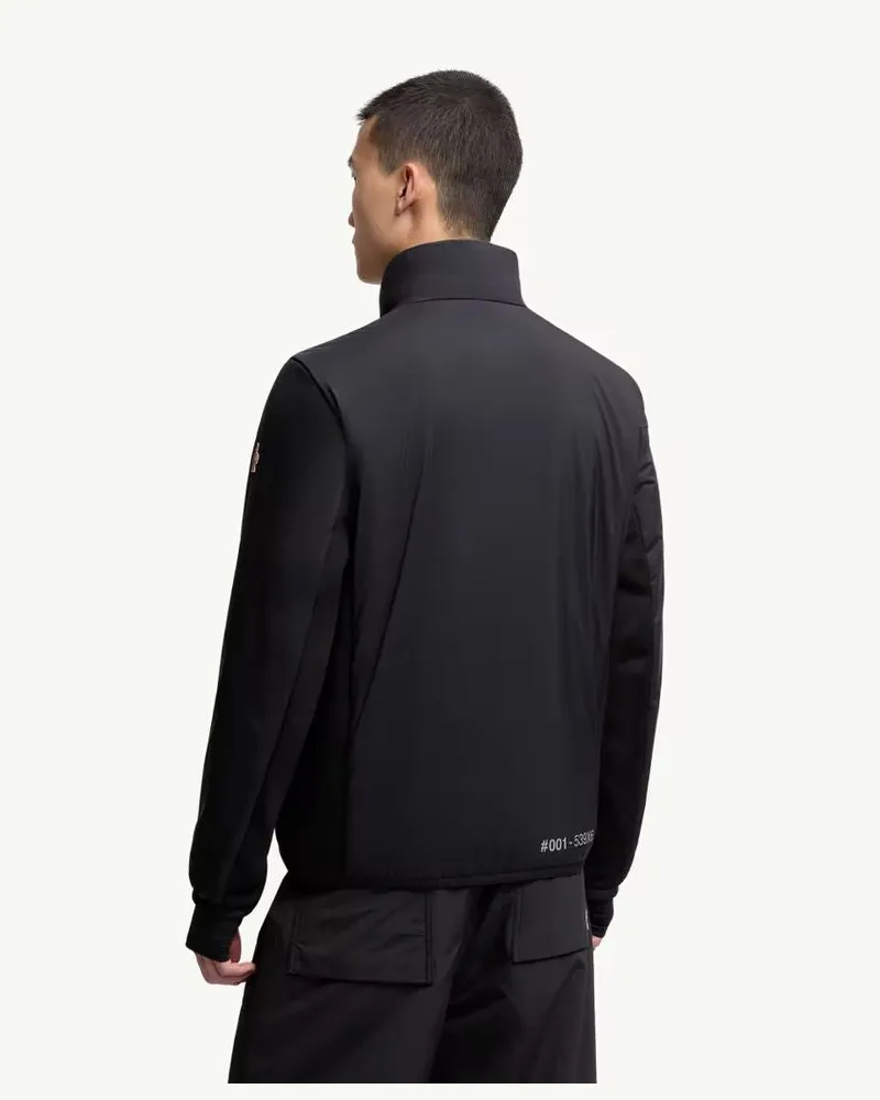 Moncler Quilted Down Down Jacket — Black Black