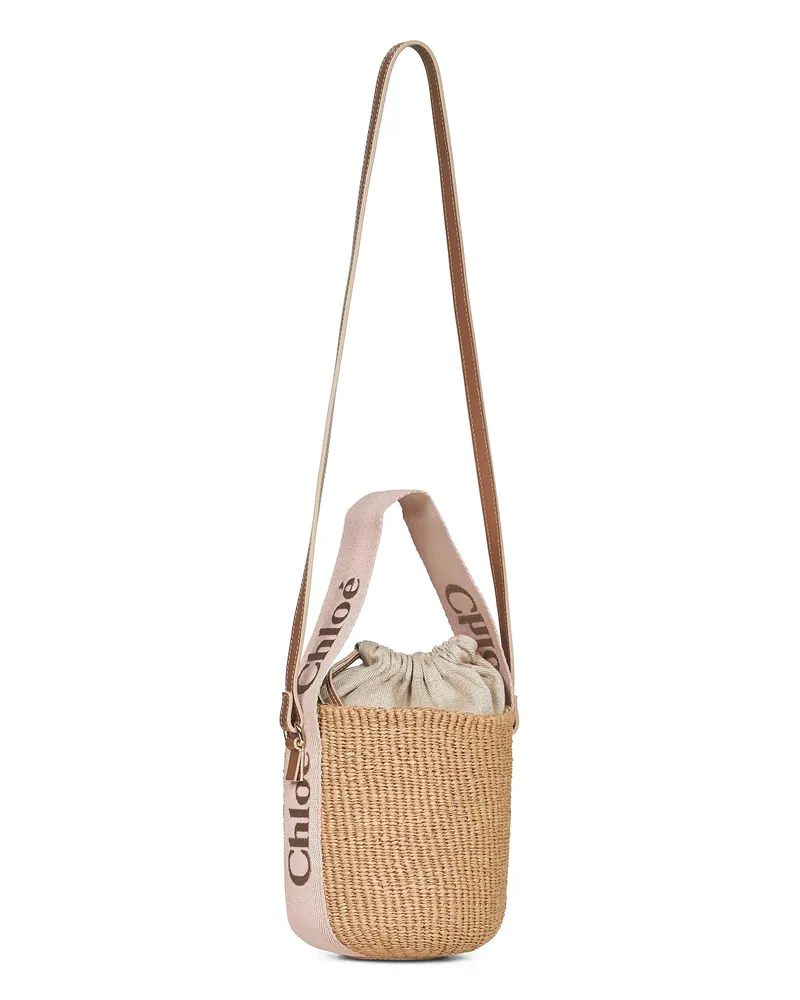 Chloé Women's Paper Basket Shoulder Bag Beige Beige