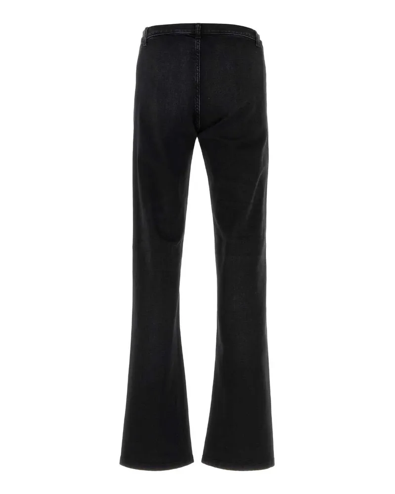 Gucci Men's Black Stretch Denim Jeans Fabric Black