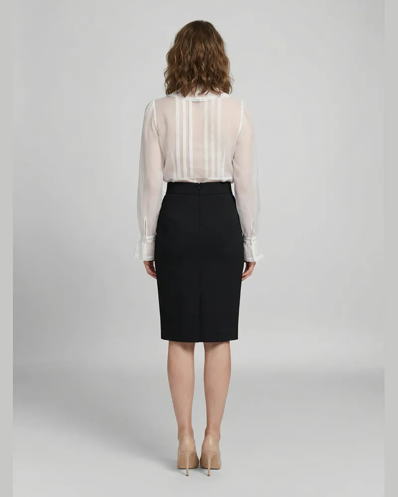 Dolce & Gabbana Women's White Polyamide Shirt White