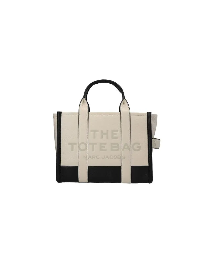 Marc Jacobs Women's Tote Bag White Cow Leather - Tote-Bags White