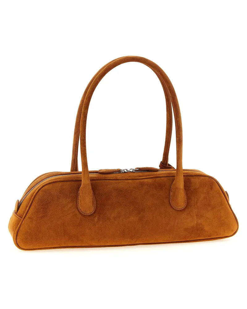 Magda Butrym Women's Brown Calfskin Shoulder Bag Brown