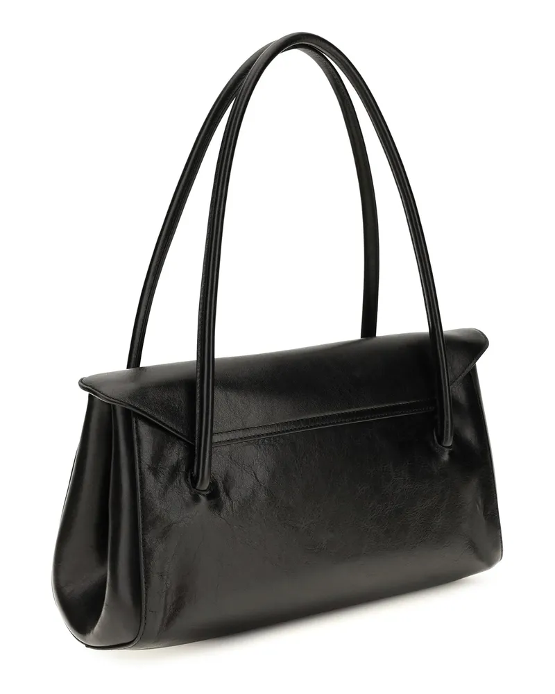 Marni East West Shoulder Bag — Black Black