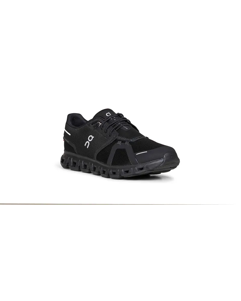 ON Men's Sneakers Cloud 6 Black Polyamide Trainers Black
