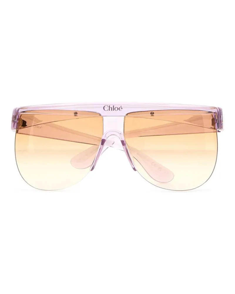 Chloé PINK-PINK-ORANGE Acetate Sunglasses 68