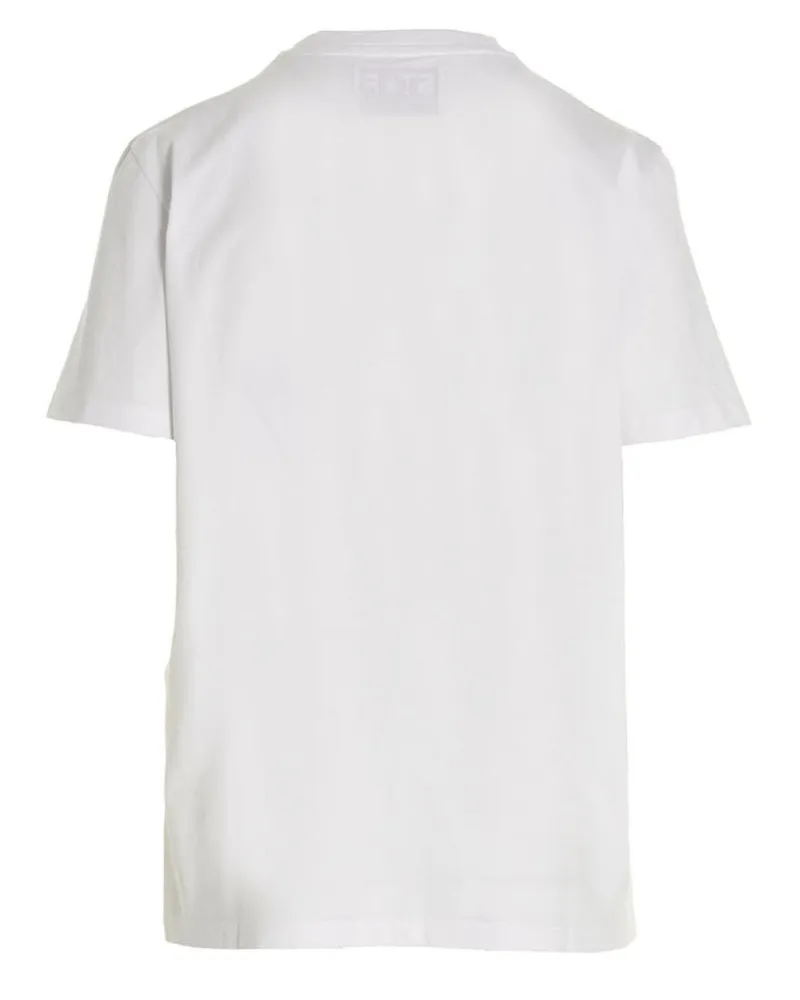 Golden Goose Star-Embroidered T-Shirt — White White