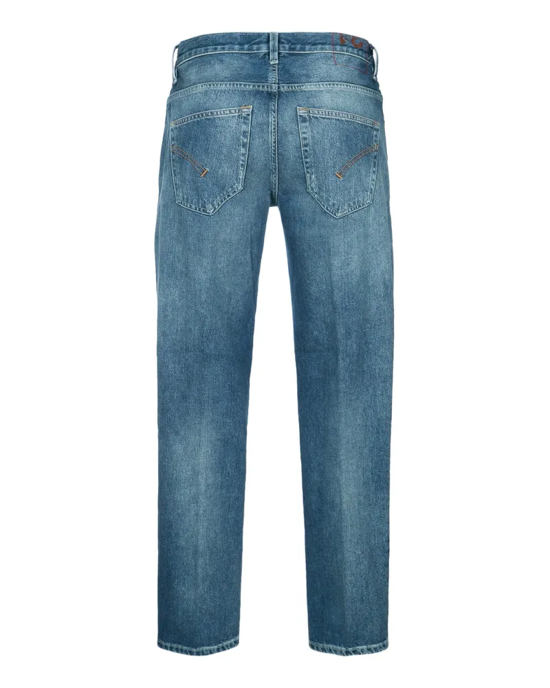 Dondup Men's Pantalone Brighton Blue Pantaloni Trousers Blue