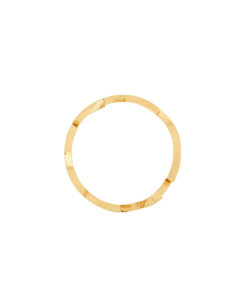 Saint Laurent Cassandre Ring — Gold Gold