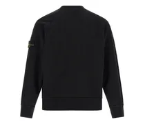 Raglan Crew Neck Sweatshirt — Black