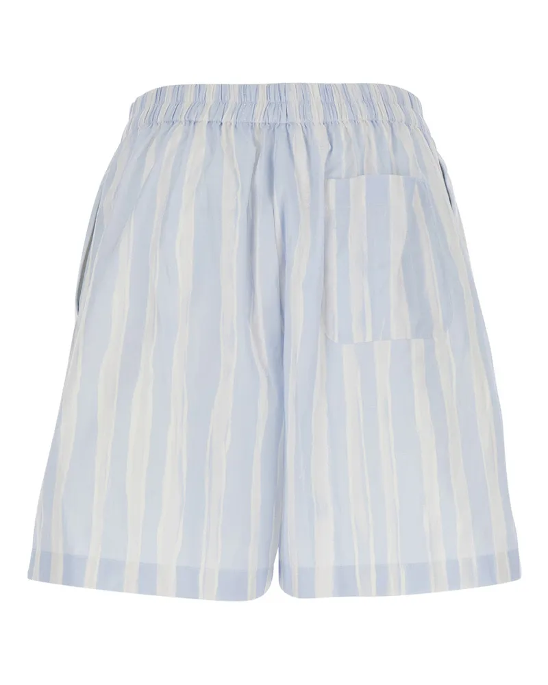 Jacquemus Men's Shorts Le Calecon Light Blue Cotton Blue