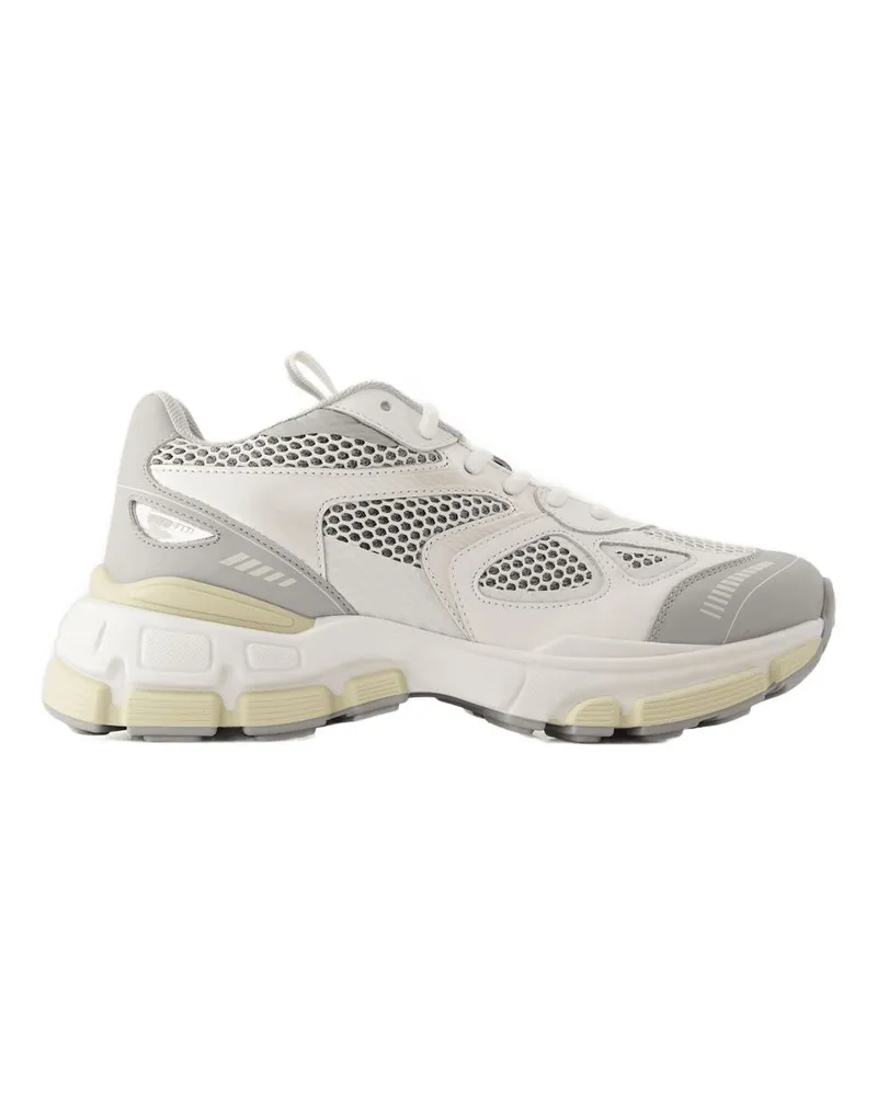 Axel Arigato Women's Marathon Neo Runner Sneaker Beige Leather Beige