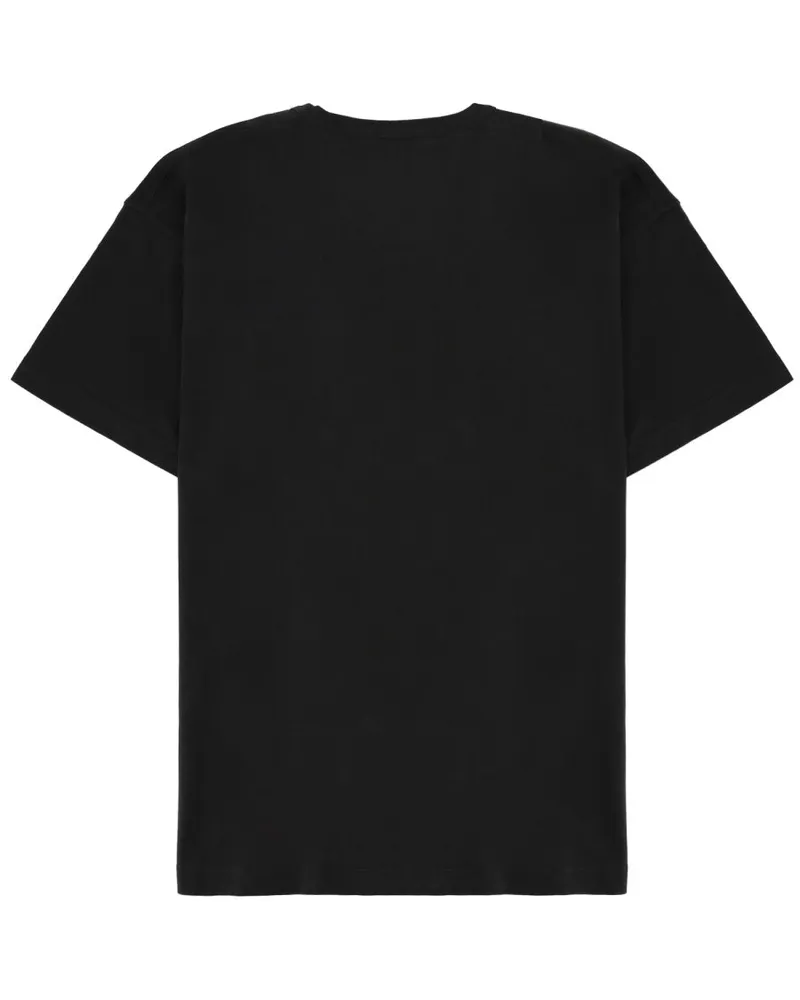 Diesel Cotton T-Shirt — Black Black