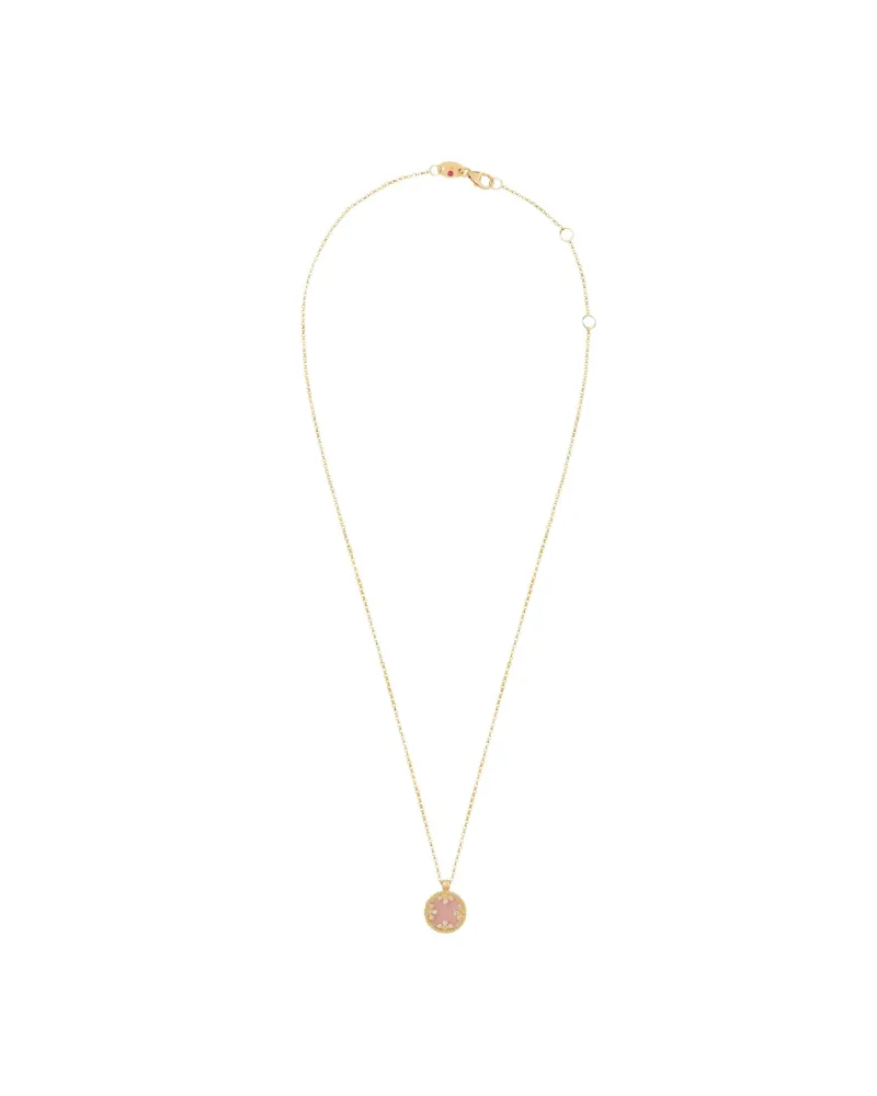 Roberto Coin Women's 18kt Yellow Gold Diamonds Necklace Ss26 W Gold
