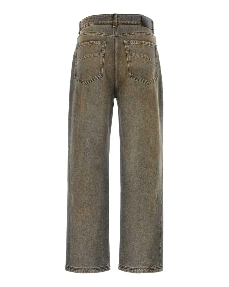 Fendi Men's Pant Argilla Cotton Pantaloni Brown