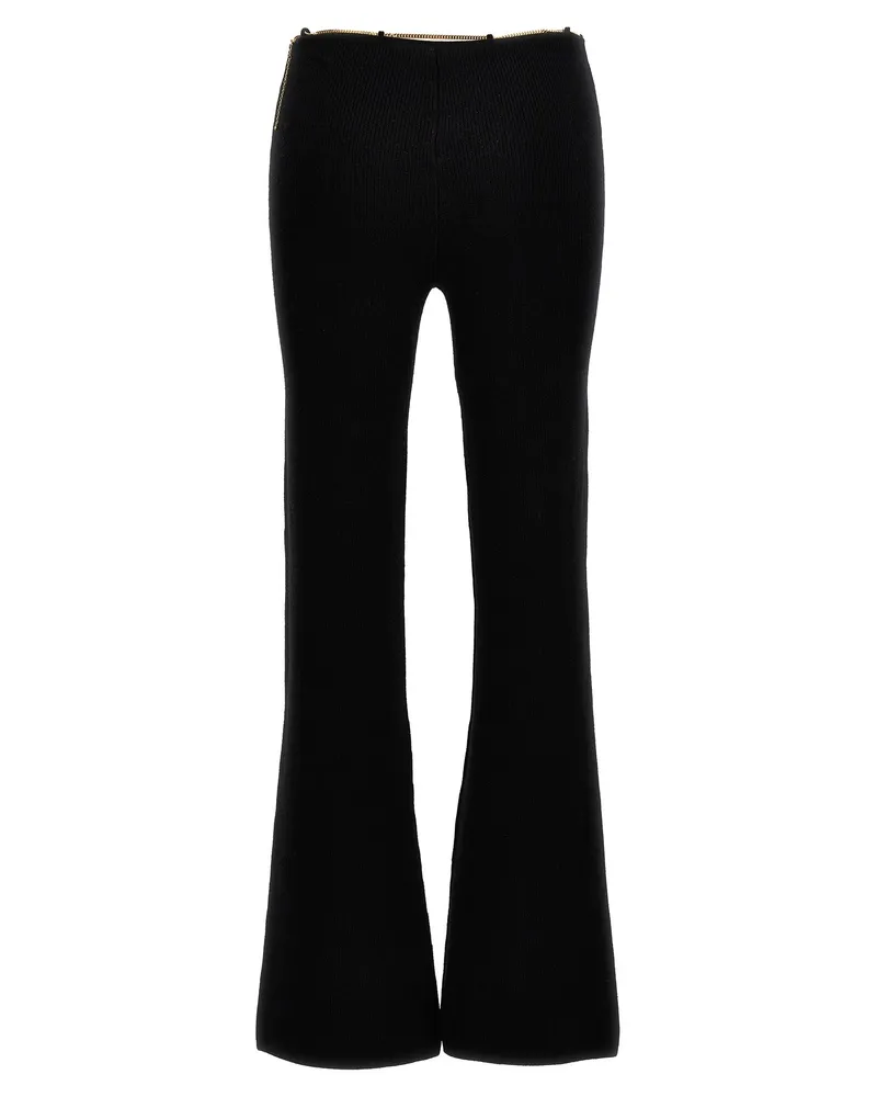 Alexander Wang Women's Black Wool Casual Pants Black