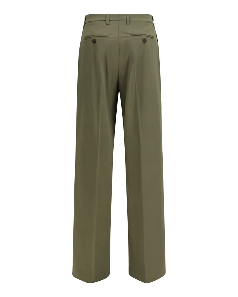 True Royal Women's Niki Pants Oliva Cotton; Elastane Trousers Green