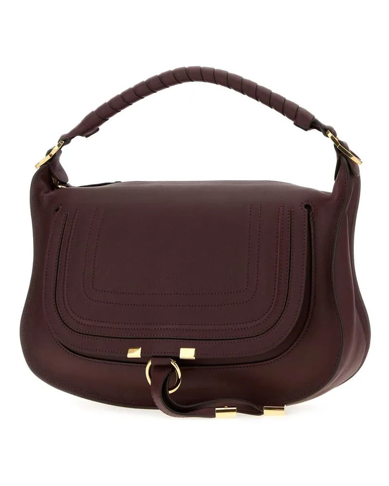 Chloé Marcie Shoulder Bag — Purple Purple