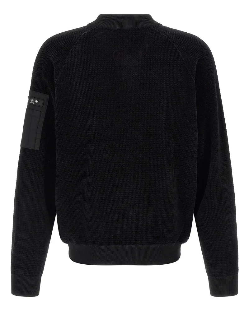 TATRAS Men's Black Cotton Bomber Clothing Black